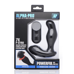 Alpha Pro Stimulateur de prostate vibrant P-Gyro 10 x 3.7 cm